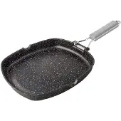 Supreme Opvouwbare Gladde Handgreep Voor Stenen Grill 28 Cm