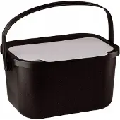 Practic Praktische Bio Afvalbak Keuken Compostbak 4,5L - Zwart