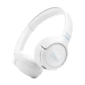 JBL Tune 680NC - Draadloze Noise Cancelling Koptelefoon - Bluetooth - On-ear - 76 uur batterij - Pure Bass & Spatial Sound - Wit