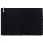 Knit Factory Placemat Uni - Zwart - 50x30 cm