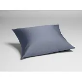Yumeko Kussensloop Katoensatijn 60x70 Blauw - Eco, Bio & Fairtrade