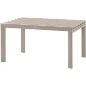 Hespéride Uitschuifbare tuintafel voor 10 personen van aluminium met houteffect ÉVASION