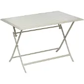Hespéride Rechthoekige opvouwbare tuintafel voor 4 personen van aluminium AZUA