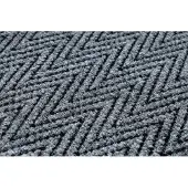 Rugsx Ruitenwisser anti slip 200 cm MAGNUS 2954 Zigzag extern, intern, op een rubber - grijskleuring 200x330 cm