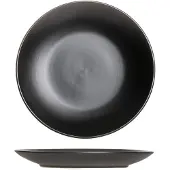 Studio Tavola Ontbijtborden Black Tie Zwart - 6 Stuks ø 19 cm - Aardewerk - Vaatwasser- & Magnetronbestendig