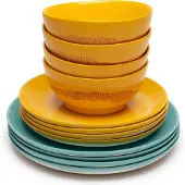 Serax Ottolenghi Feast Serviesset Azure/Geel (13 delig) 4 personen