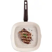 Ambition Master Stone Grillpan 28x28 cm Aluminium - Geschikt voor Inductie