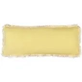 Unique living D- - Kussen Charlie 35x90cm Soft Yellow