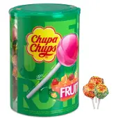Chupa Chups 6x Silo Fruit 100 Stuks