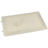 Trixie Krabmat - Sisaltapijt Bruin 55x35cm - 2 Stuks, Pluche Middenstuk