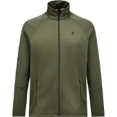 Peak Performance Vest Men Rider Essentials Midlayer Zip Jacket Pine Needle Pine Needle-M