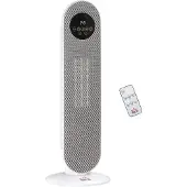 HOMCOM Standing Heater-Kunststoff-21L x 21B x 63,5H cm-Weiß