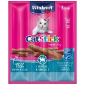 Vitakraft Cat-stick Mini Schol-Omega 3 3 stuks