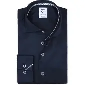 R2 Amsterdam Casual hemd lange mouw widespread nos.twill.003/000010