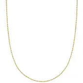 Dear Me Ketting 'Luminous M' goud