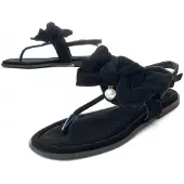 Montevita Platte Sandalen Flipp4 In Zwart