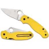 Spyderco Para 3 Salt Yellow LWT