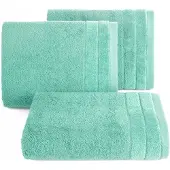 Eurofirany Zachte Katoenen Badhanddoek 50x90 cm - Mintgroen