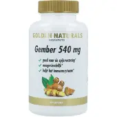 Golden naturals Gember 450 mg Capsules