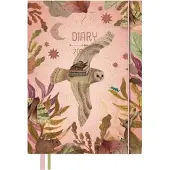 Pimpelmees A5 Schoolagenda 2026 - 2027 Owl Peach