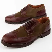 Purapiel Oxford Schoen Herac Groen