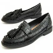 Montevita Moccasins Moccavita12 in Zwart