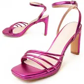 Montevita Heel Sandal Sandale4 In Fuchsia