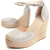 Montevita Wedge Sparto Luca In Zilver