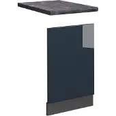Vicco Fame-Line Fronten voor vaatwassers – 45 cm, WB Antraciet Donkerblauw hoogglans