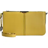 PICARD Leer schoudertas schoudertas Marie Crossbody Bag Lemon geel