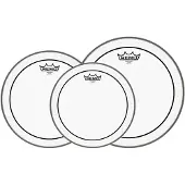 Remo Pinstripe Clear Tom Pack - 12 13 16 Heads