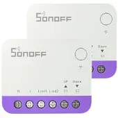 Sonoff MINI-RBS, slimme mini-schakelaar voor rolluiken, WiFi (2 stuks)