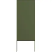 vidaXL Tuin Privacy Scherm Olijfgroen 50 x 140 cm Koudgewalst staal