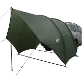 vidaXL Achterklep luifel waterbestendig Leger Groen 405 x 280 x 220 cm