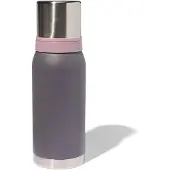 HEMA Isoleerfles 1.1L rvs metallic (antraciet)
