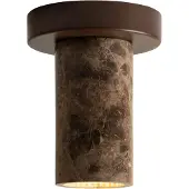 It´s about RoMi Plafondlamp Tivoli, bruin / roest, Woon-/ Eetkamer, Steen, Modern, plafondlamp