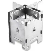 Bushcraft Essentials EDCBox BCE-002 Stainless Steel, opvouwbare stove