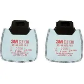 3M Secure Click Stoffilter D3138, P3 R