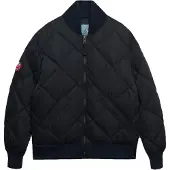 Superdry Heren Gewatteerde jas Diamond Quilt marineblauw (XXL), Casual, Polyester M5012486A