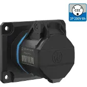 Walther Werke FW410306CC CEE-opbouwdoos 16 A 3-polig 230 V 1 stuk(s)