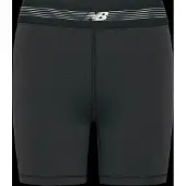 New Balance Sportbroek 'Ac Fitted 5' zwart / wit