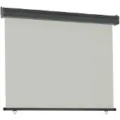 vidaXL Balkonscherm 125x250 cm grijs