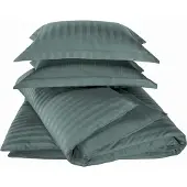 De Witte Lietaer Dekbedovertrek Zygo Atlantic Satijn-140 x 200 / 220 cm | 1-Persoons