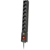LESTAR Lx 810 8 Stopcontacten Met Schakelaar Stekkerdoos 3 M
