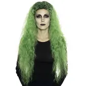 Metamorph Wilde groene manenpruik