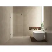 Wiesbaden Less inloopdouche 500 x 2000 x 8 mm nano helder glas/gunmetal