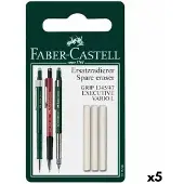 Faber-Castell Gom Navulling Wit (5 Stuks)