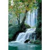 Grupo Erik Poster Waterfall Stone Monastery 61x91,5cm
