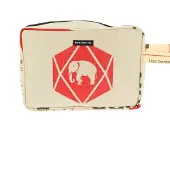 Morethanhip - Grote toilettas 5,6 L van gerecyclede cementzakken - Yindee - olifant - 27 x 19 x 11 cm