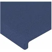 vidaXL Hoofdborden 144x5x78/88 cm stof blauw